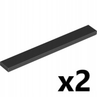 

Lego Płytka Tile 1x8 Czarny 416226 4162 - 2szt