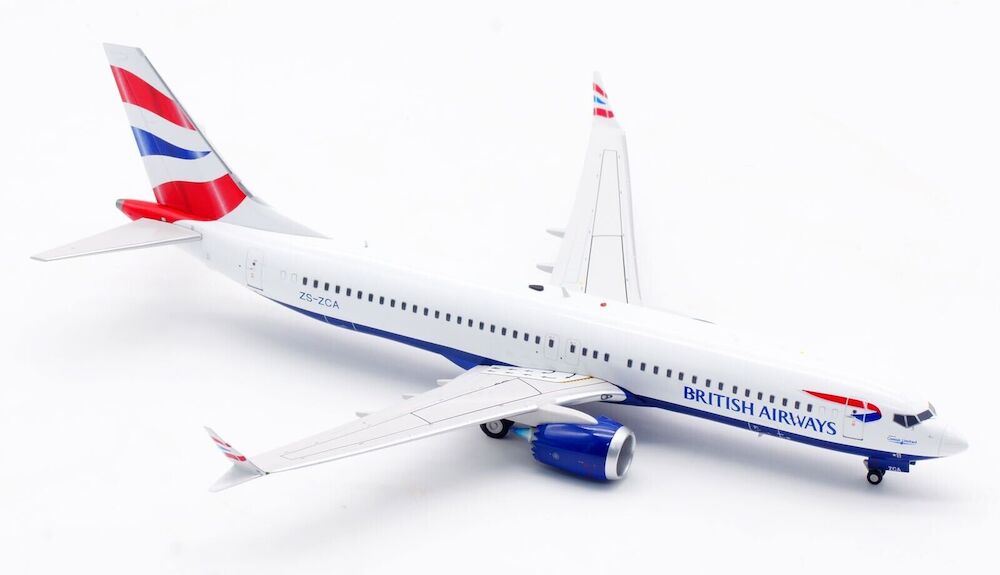 Model letadla Boeing 737MAX8 British 1:200 Zs-zca Unikát!