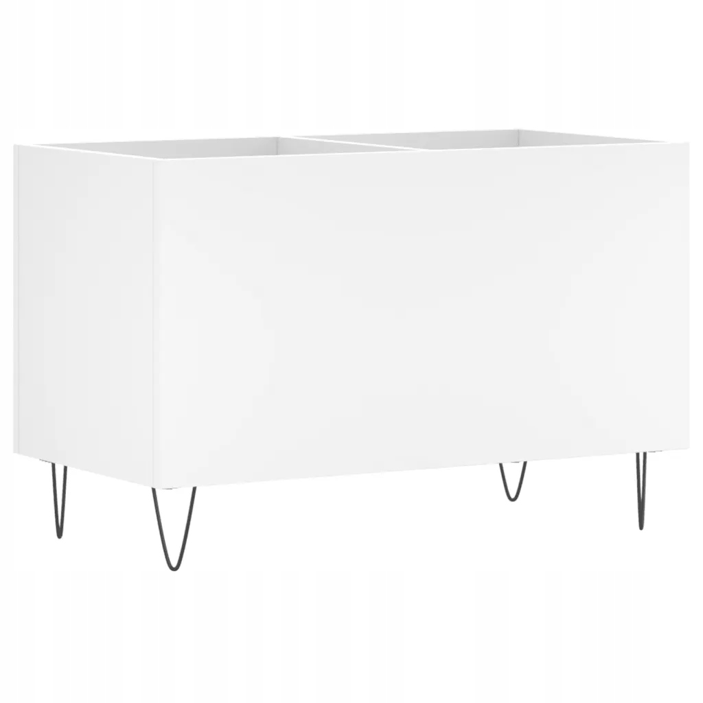 Szafka na winyle Vinyl Storage Rack biały, 74,5x38x48 cm