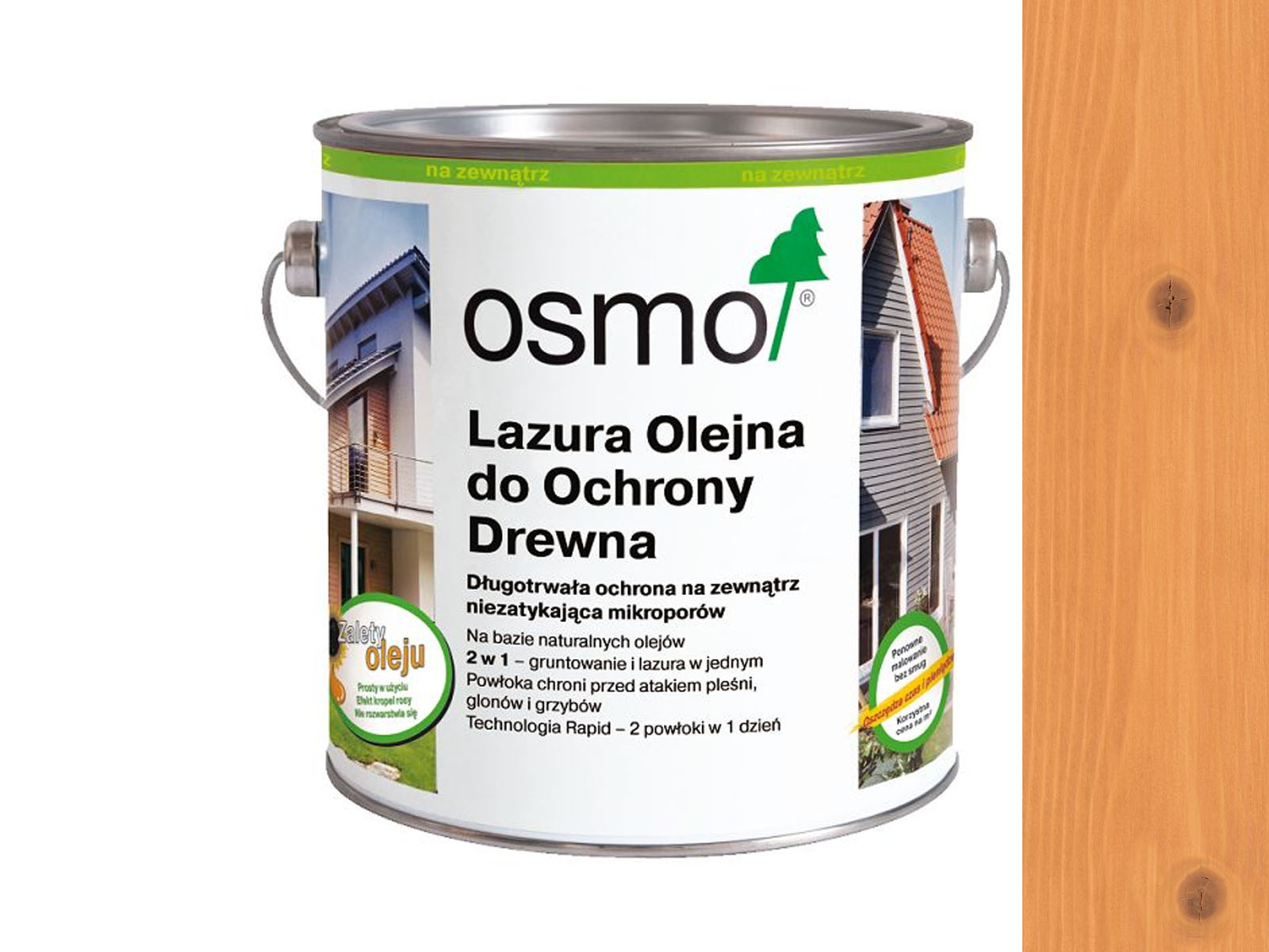 

Osmo 731 Lazura Ochronna do drewna Daglezja 125ml