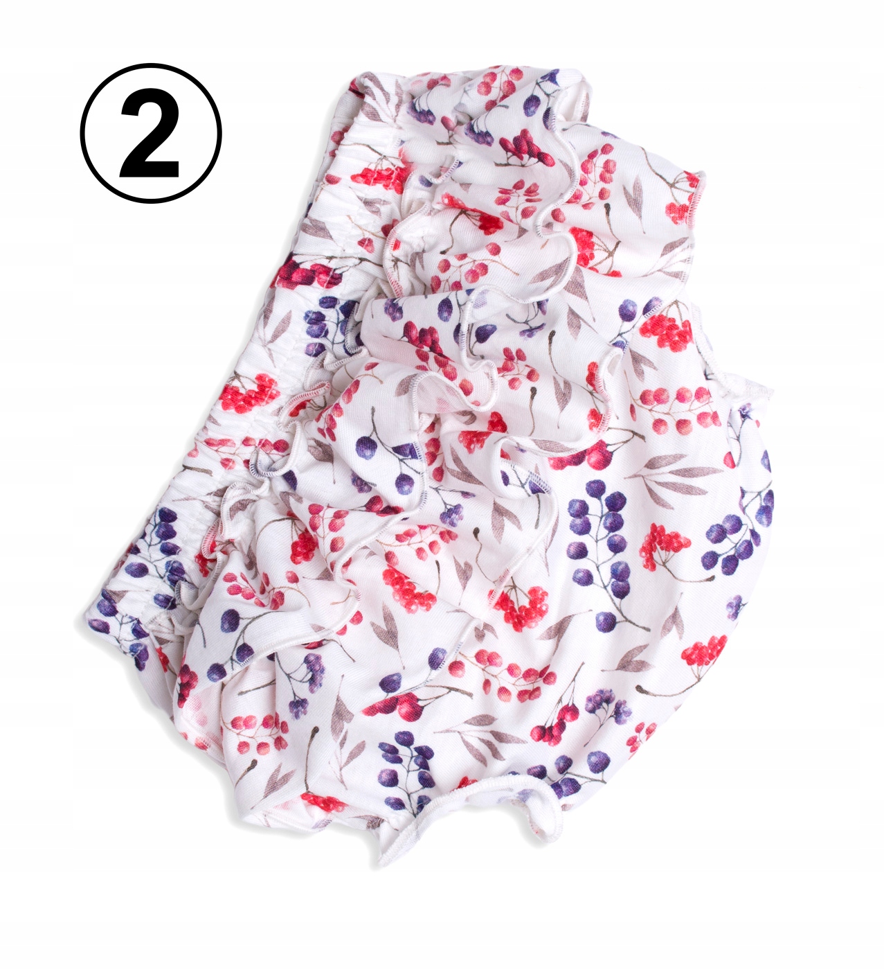 Bloomersy z falbankami dla niemowląt roz. 68/74 Rozmiar 68