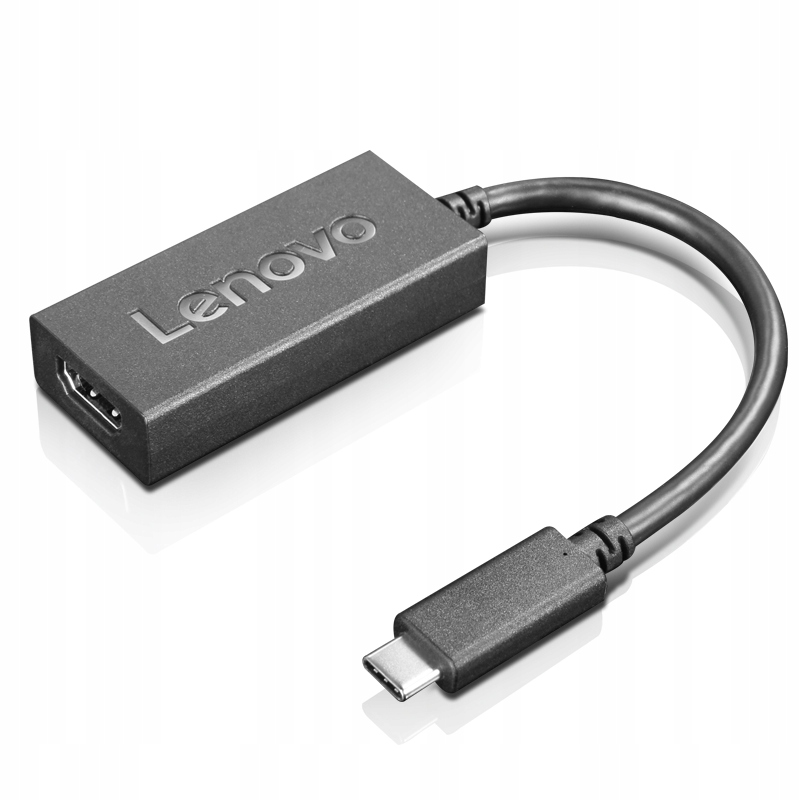 Adapter Usb-c do Hdmi 2.0b 19-pinowy czarny 0,24 m Lenovo