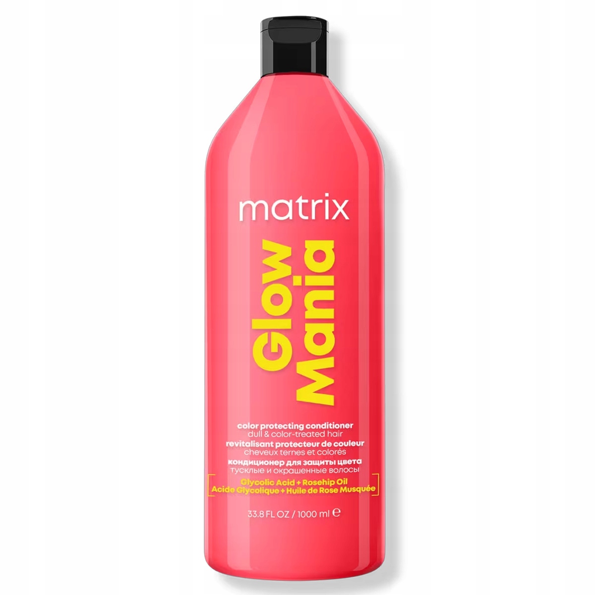 Matrix Glow Mania kondicionér pro matné vlasy s laminačním efektem 1000 ml