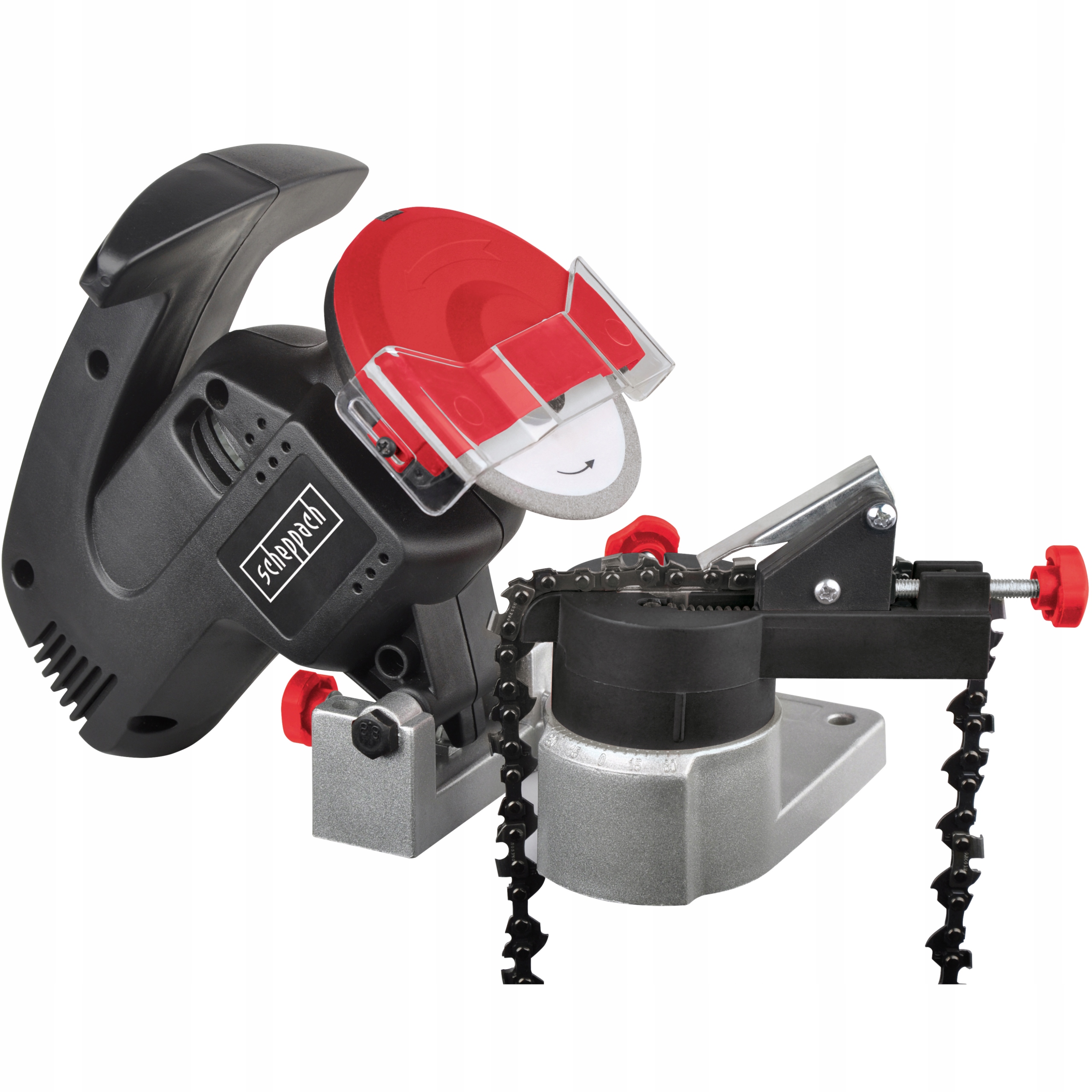 Ostrzałka do Łańcuchów Pił Elektryczna KS1200 Scheppach Stan opakowania oryginalne