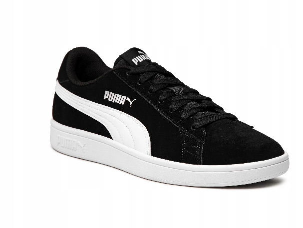 Puma Pánská Kožená Sportovní Obuv Černá S Logem 43 3H1G4* 43 3_1