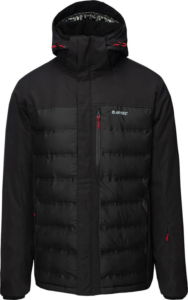 Péřová Bunda S Kapucí Zateplená Lyžařská Prošívaná Hi-tec Helten vel. S