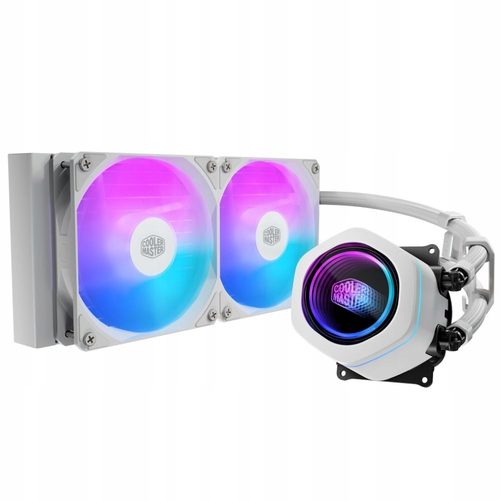 Cooler Master vodní chladič MasterLiquid Core Nex Digital 240 White Argb,…