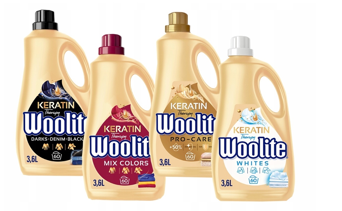 Woolite Tekutý prací prostředek Dark Pro-Care White Color 4x 3,6 l