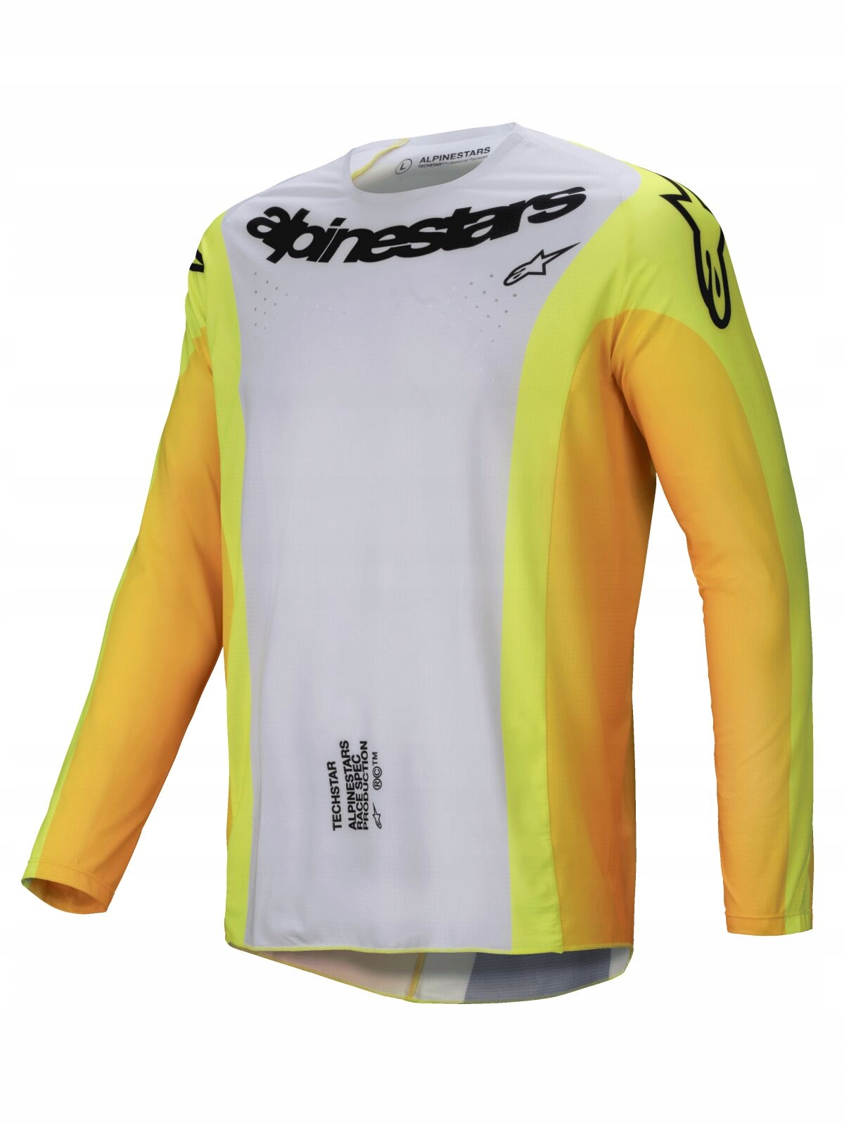 Mikina Alpinestars Techstar Melt Cross Atv Yellow/bllack XL