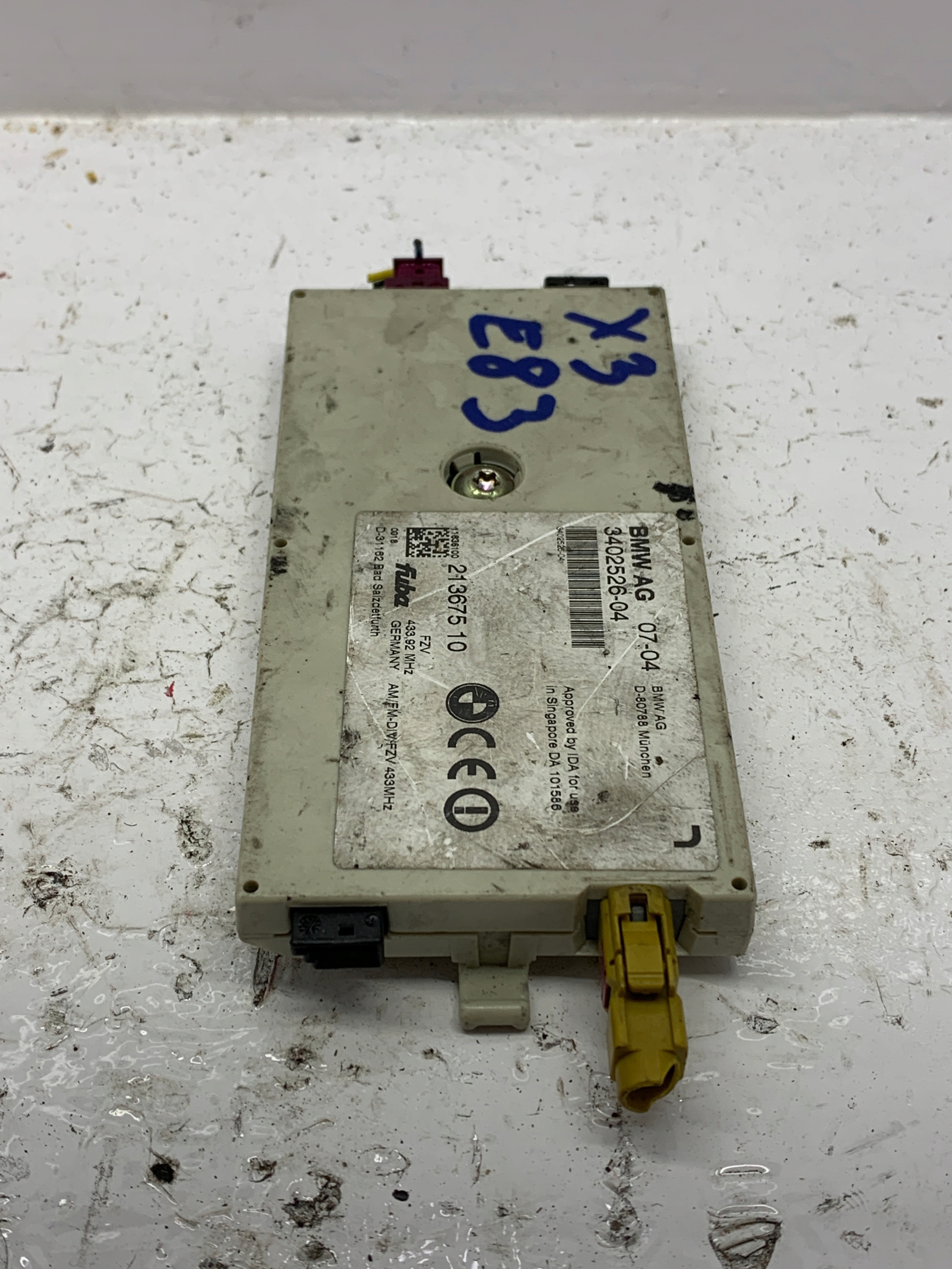 module amplifier ANTENY 3402526 BMW