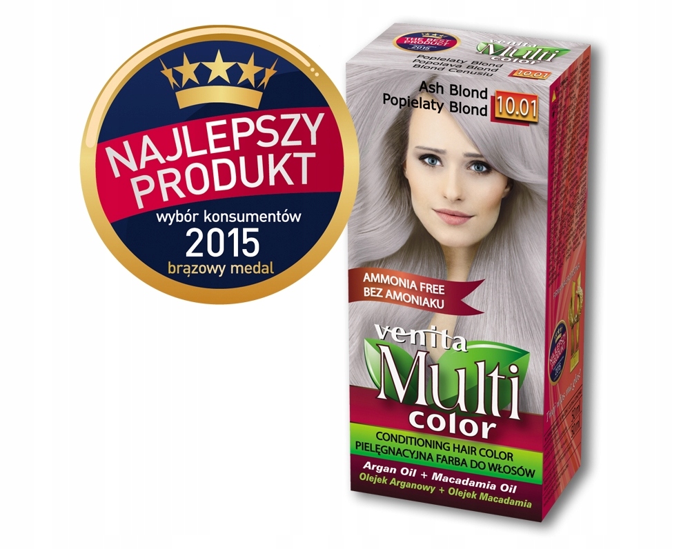 

Venita Multi Color bez amoniaku 10.01 Popielaty