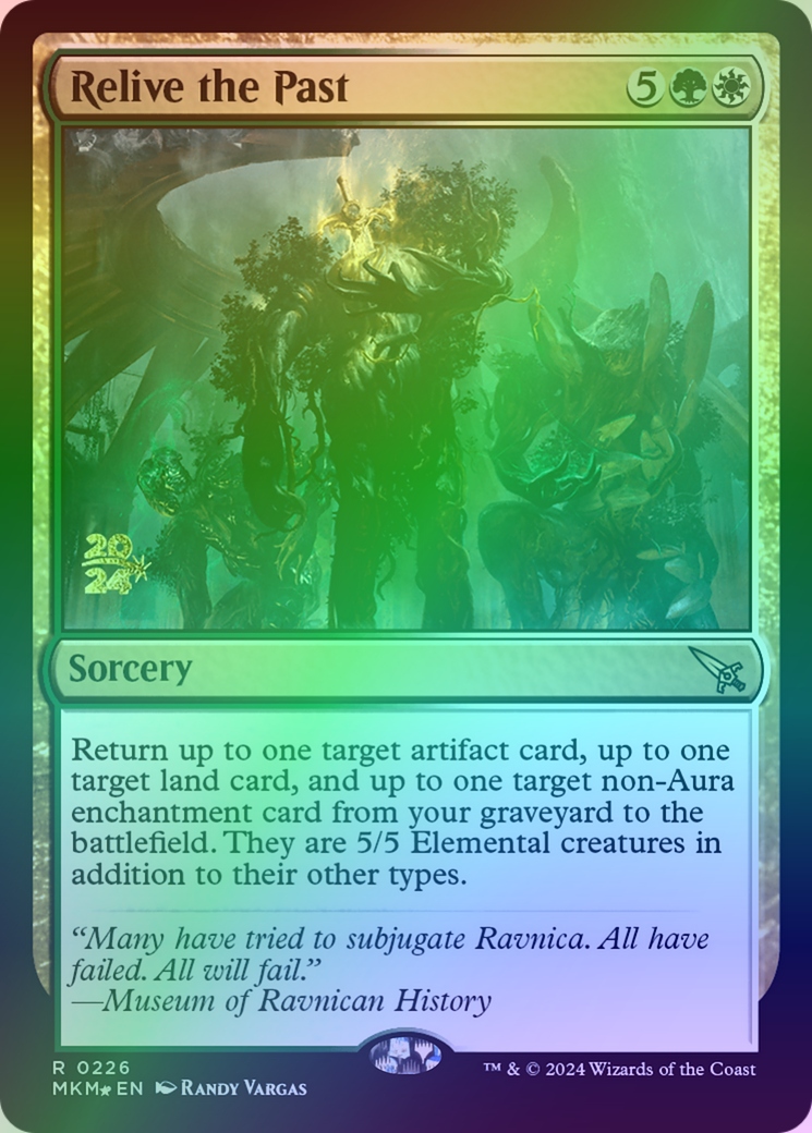 [mtg] Relive the Past (mkm) *foil,
