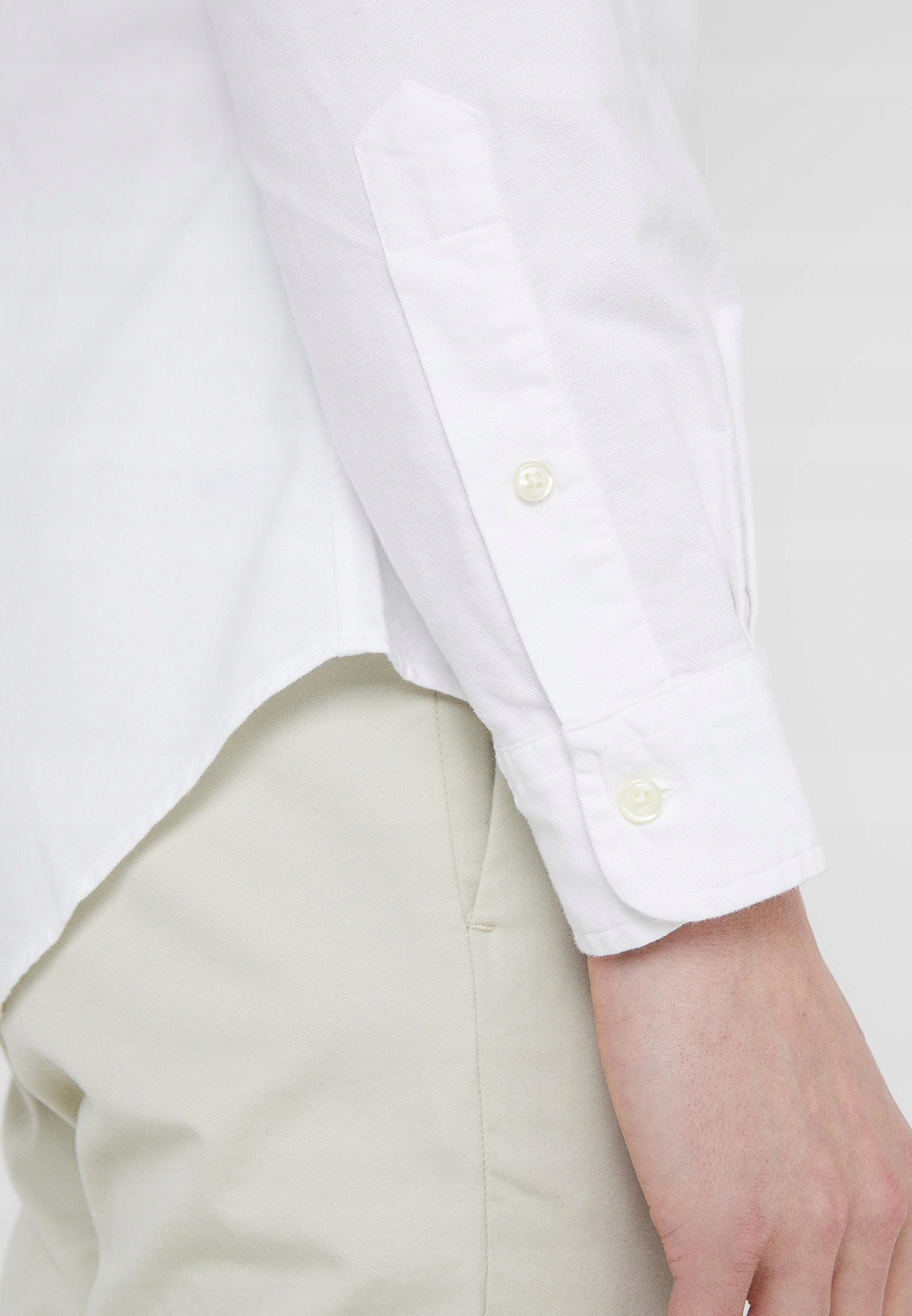 POLO RALPH LAUREN _CT 2Z4 BIAŁA KOSZULA SLIM _/ S Wzór dominujący bez wzoru