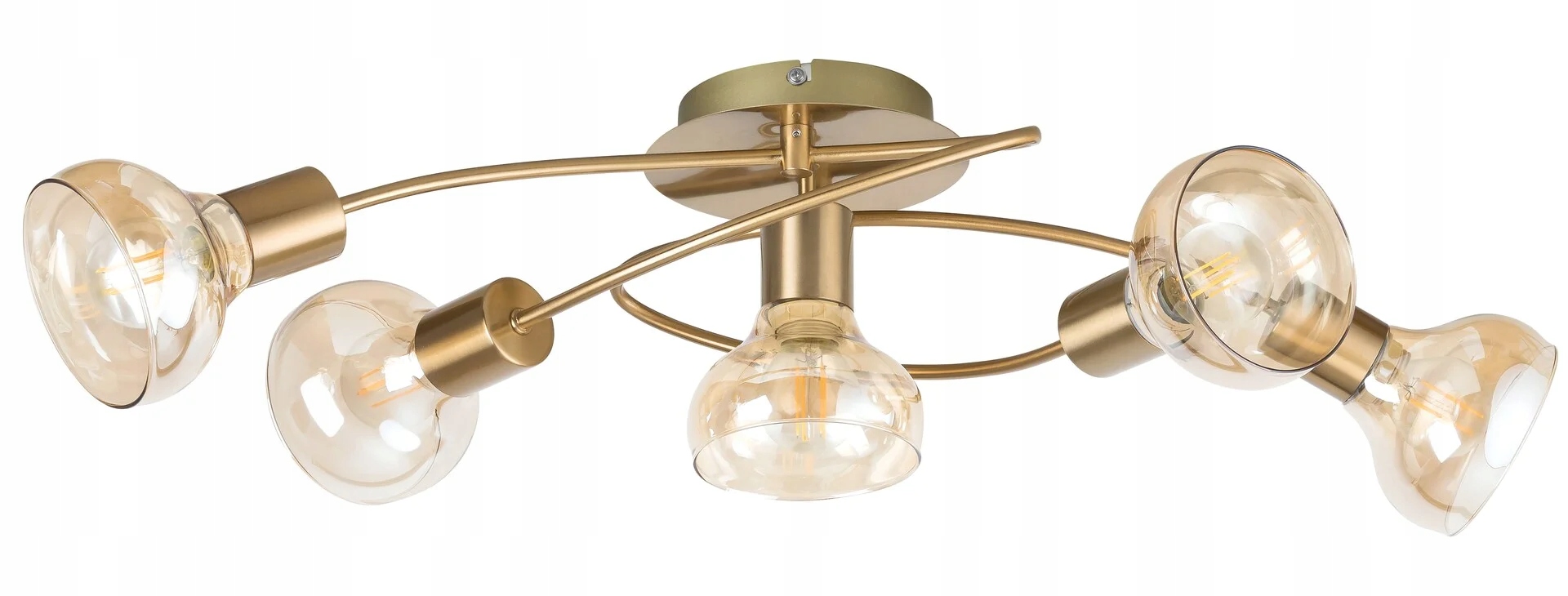 Stropní svítidlo E14 5x40W barva starožitné zlato 5552 Holly Rabalux