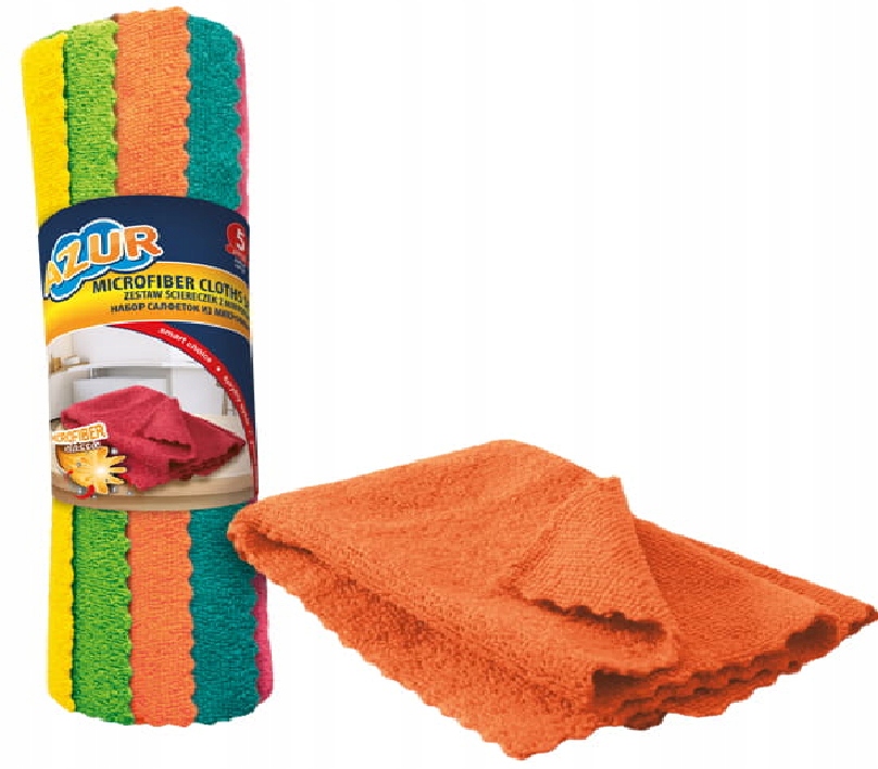 

Ściereczki York 5 szt mikrofibra 30x30cm