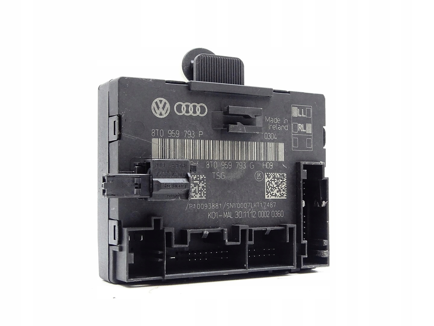 module control unit door right front front AUDI A5 8T 8T0959793P