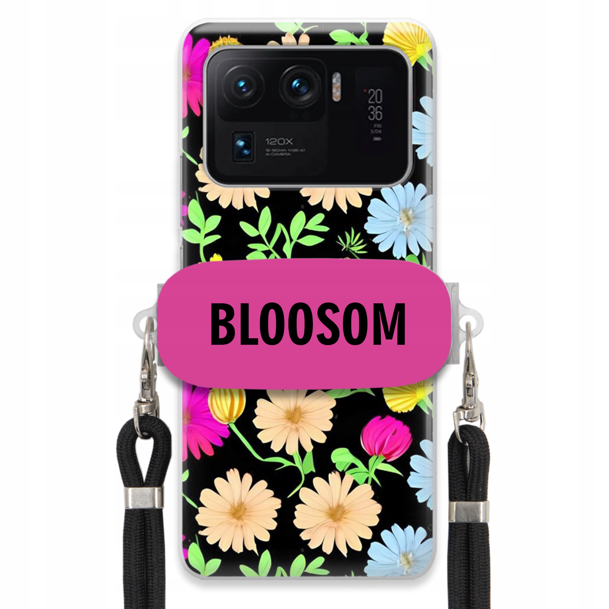 Puzdro Crossbody Pre Xiaomi Mi 11 Ultra Puzdro Kvety Bloosom Flower