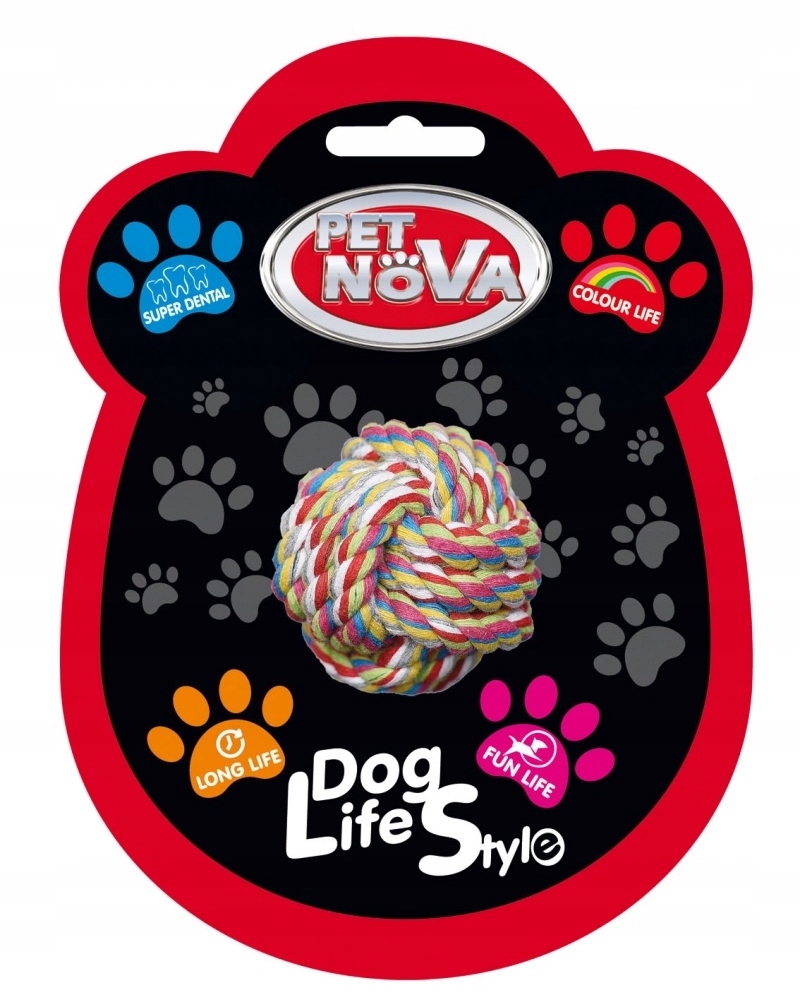 

Pet Nova Superdental piłka sznurowa czyści zęby 5c