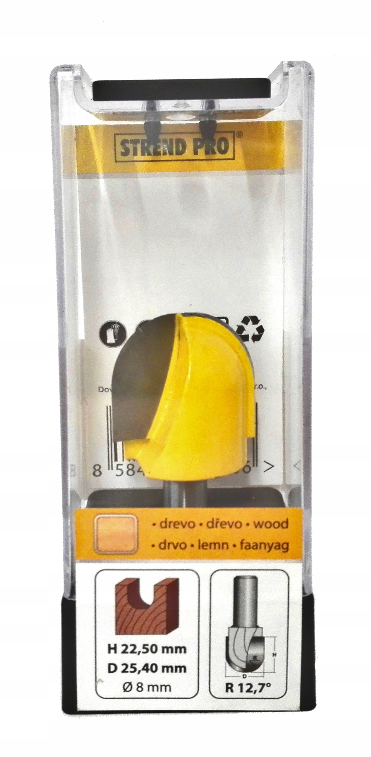 

Frez Do Drewna Rowkujący U Trzpień 8mm