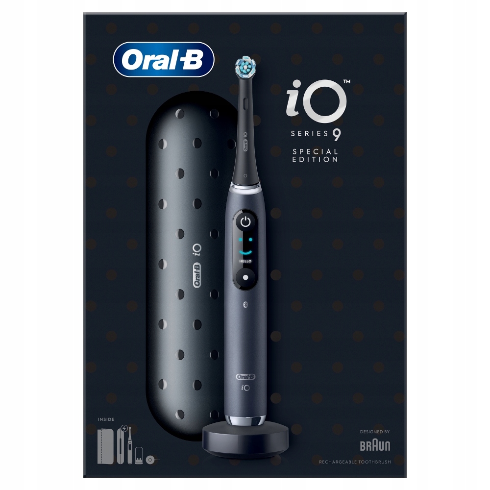 Oral-B iO9 Black Szczoteczka elektryczna specjalna edycja dla Niego