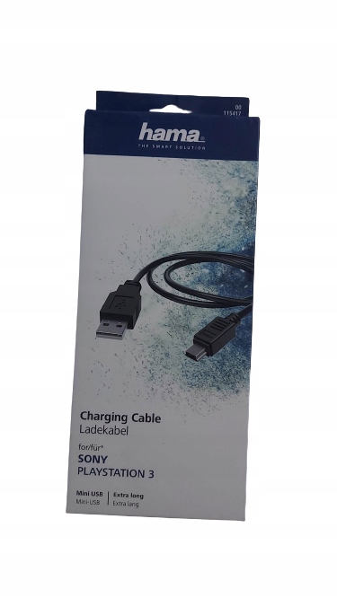 Nowy kabel Hama do ładowania kontrolera PS3