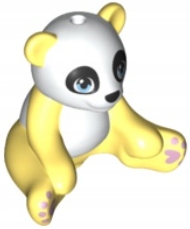 

Lego Zwierzęta Friends Miś Panda Żółta 16674pb04