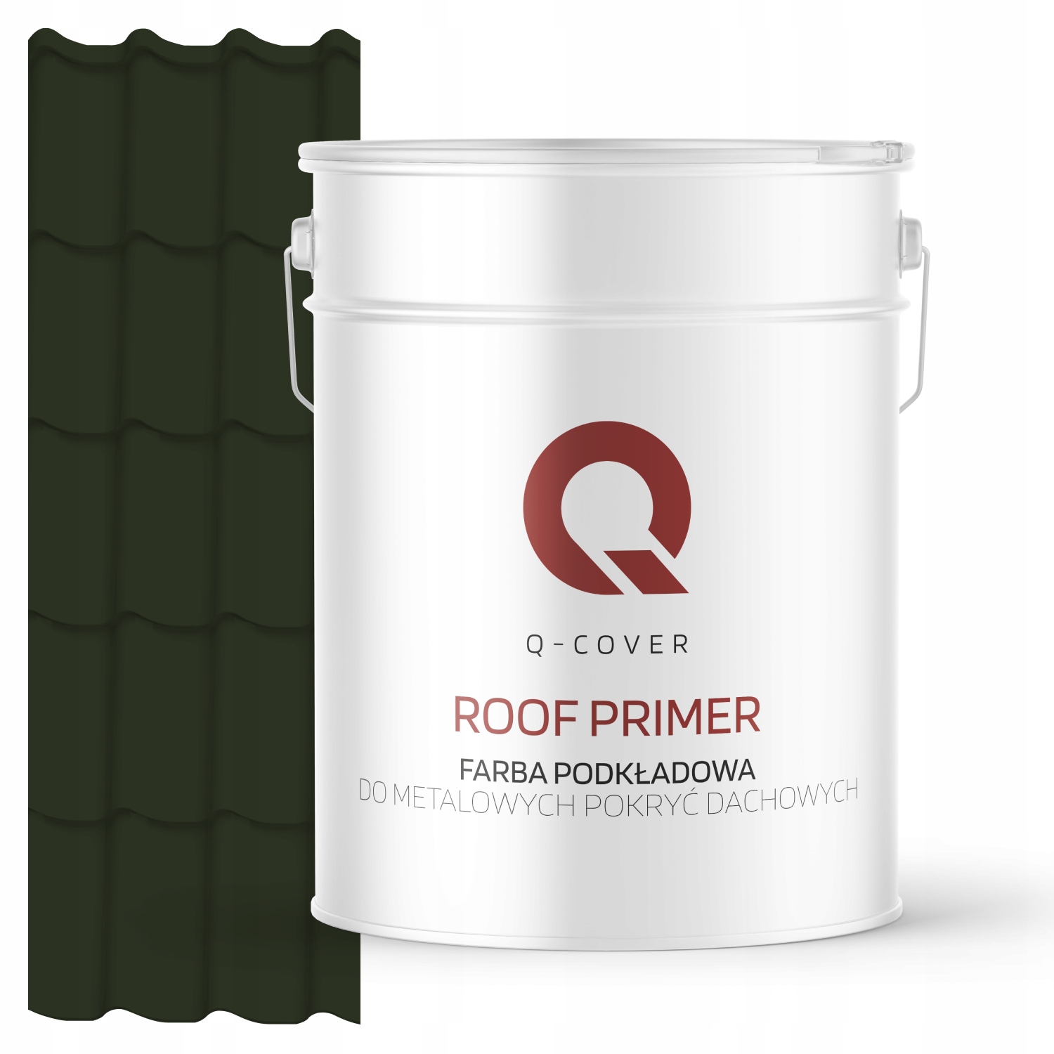 Barva Na Kovovou Střechu Lahvově Zeleň Ral 6007 10L Matná