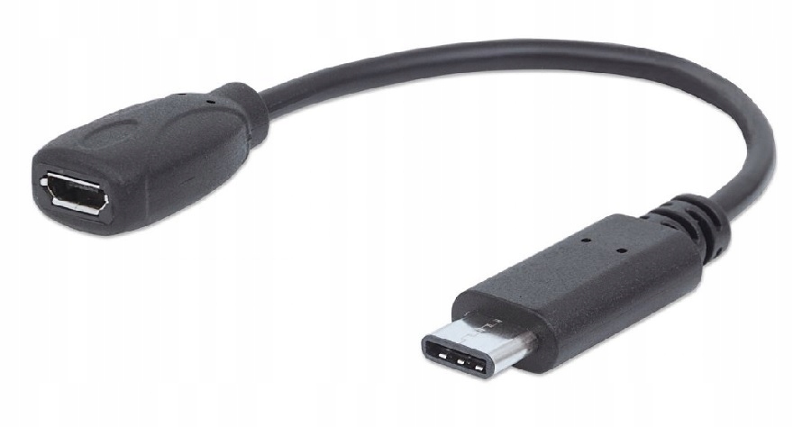Kabel Manhattan 353335 czarny 0,15 m