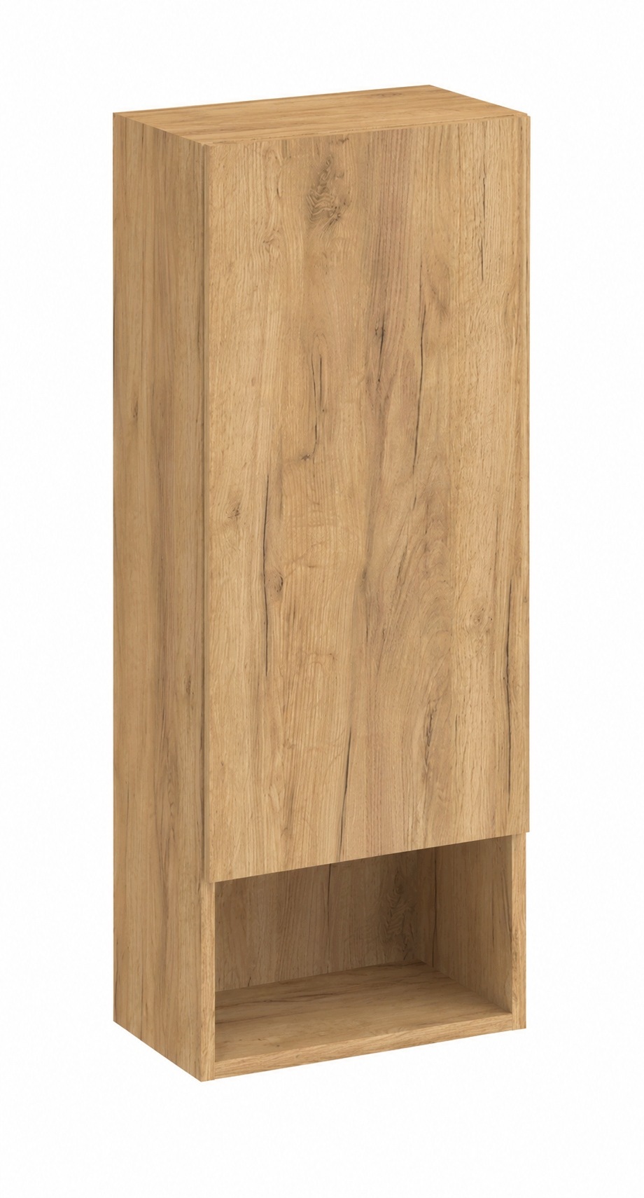 Závěsná koupelnová skříňka Better Home 98x40x25 cm Dub Craft Zlatý s policí