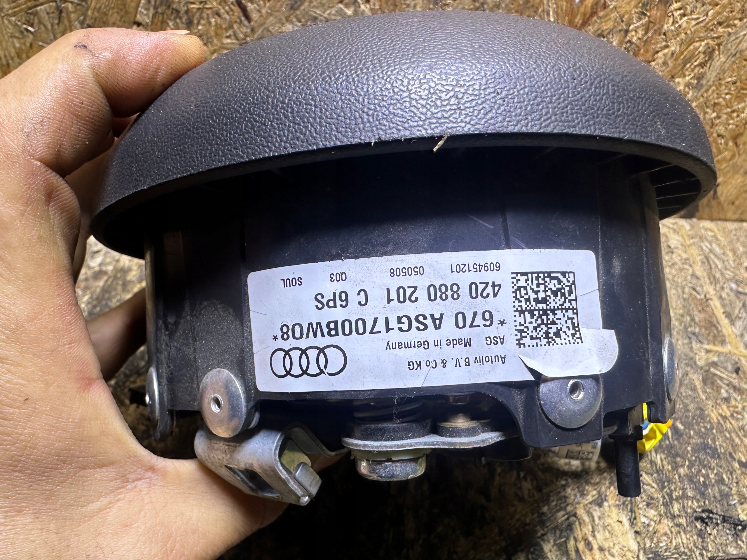 Audi тт 8J R8 A3 S3 подушки безопасности подушка водители