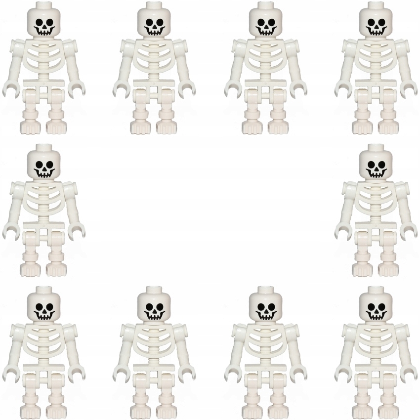 Lego Kostra Kostlivec Skeleton gen047 10 Ks