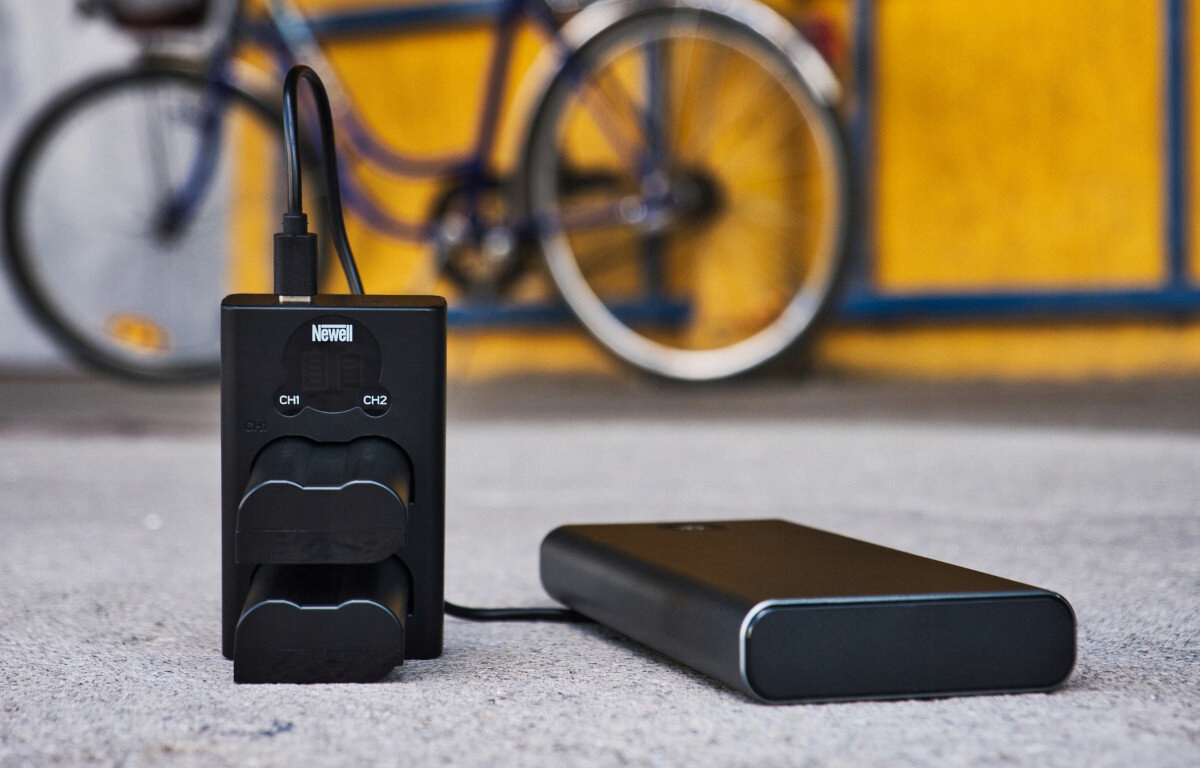 Ładowarka dwukanałowa NEWELL DL-USB-C+2 aku Marka Newell