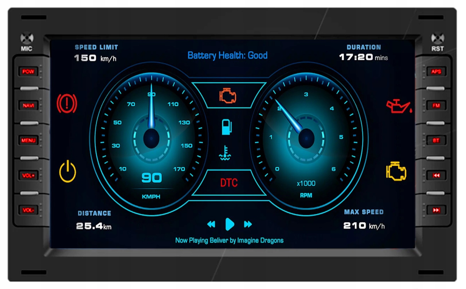 RADIO GPS ANDROID VW MULTIVAN T5 PASSAT B5 GOLF 4 CARPLAY WIFI USB 2/64GB Złącza AUX RCA Pre-out (przedwzmacniacz) RCA Sub-out (subwoofer) USB