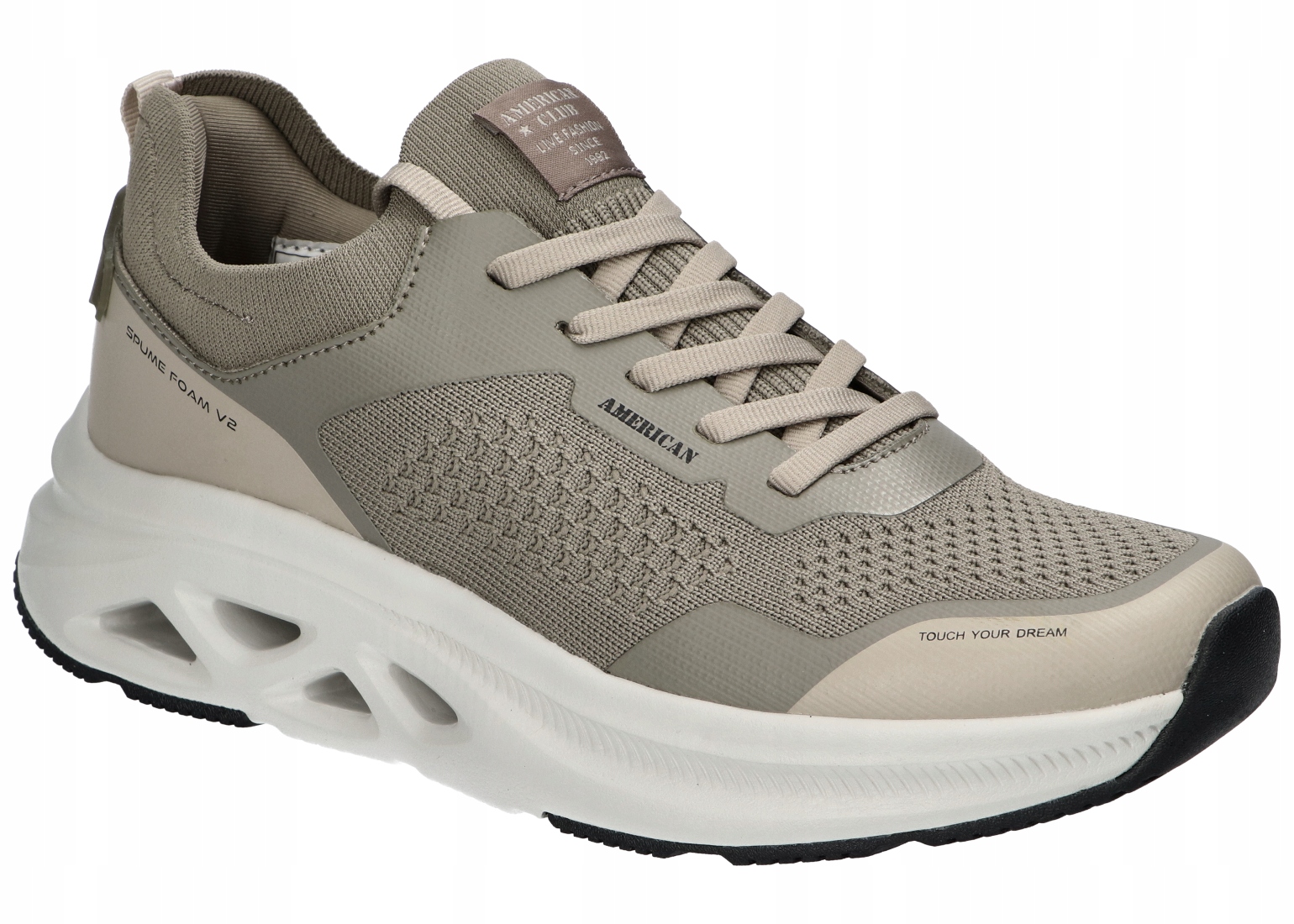 American Club RH179 Originální Tenisky Pánské Sportovní Boty Béžové 45