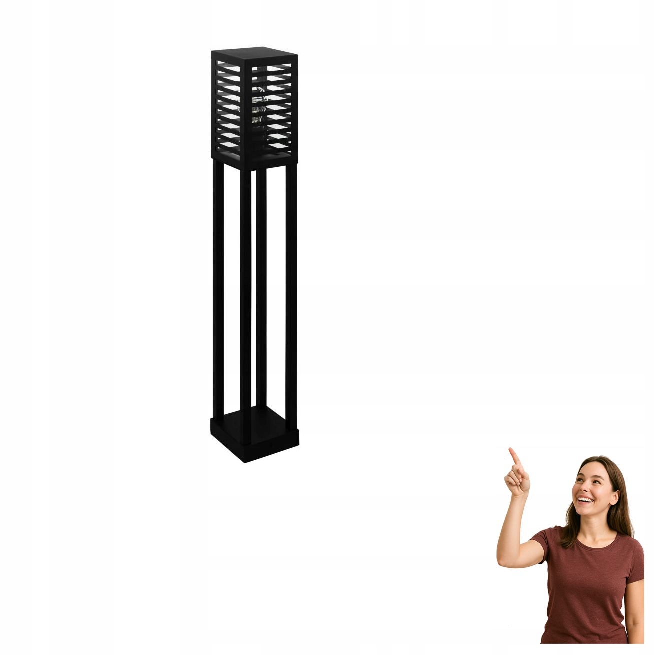 Vonkajšia lampa záhradný stĺpik Alamonte 3 900139 Eglo