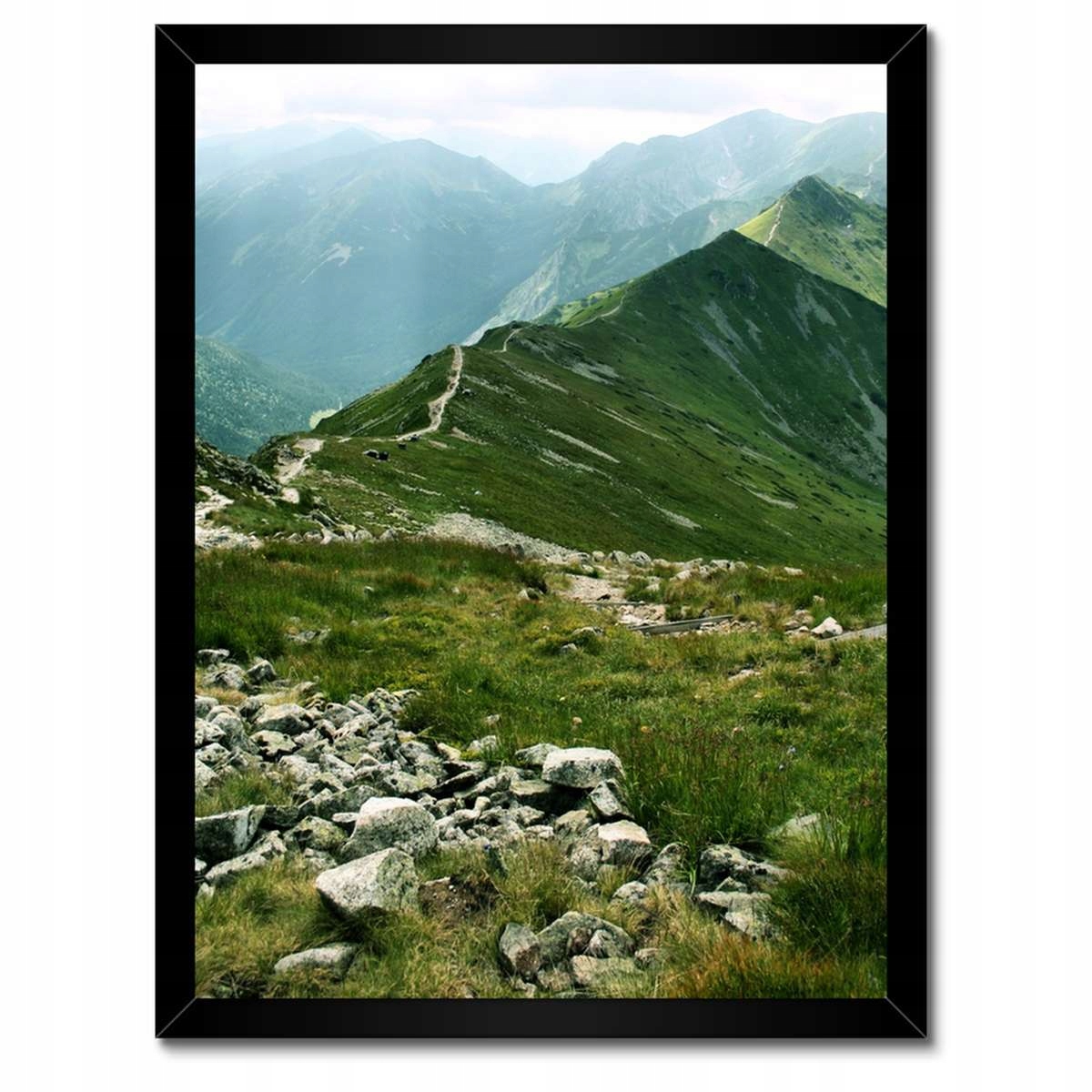 Plakáty v rámu 30x40 Tatry Polské hory Pohled