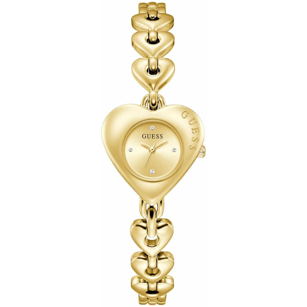 Dámské hodinky Guess GW0992L2 Zirkony zlaté