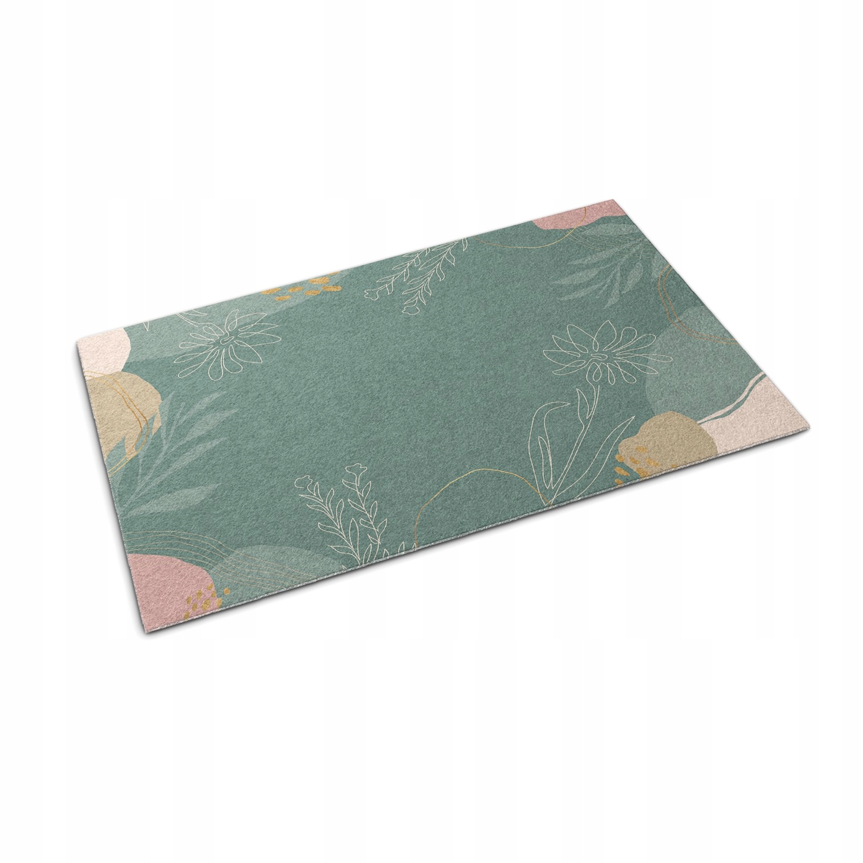 Rohožka na topánky Minimalistické kvety 90x60