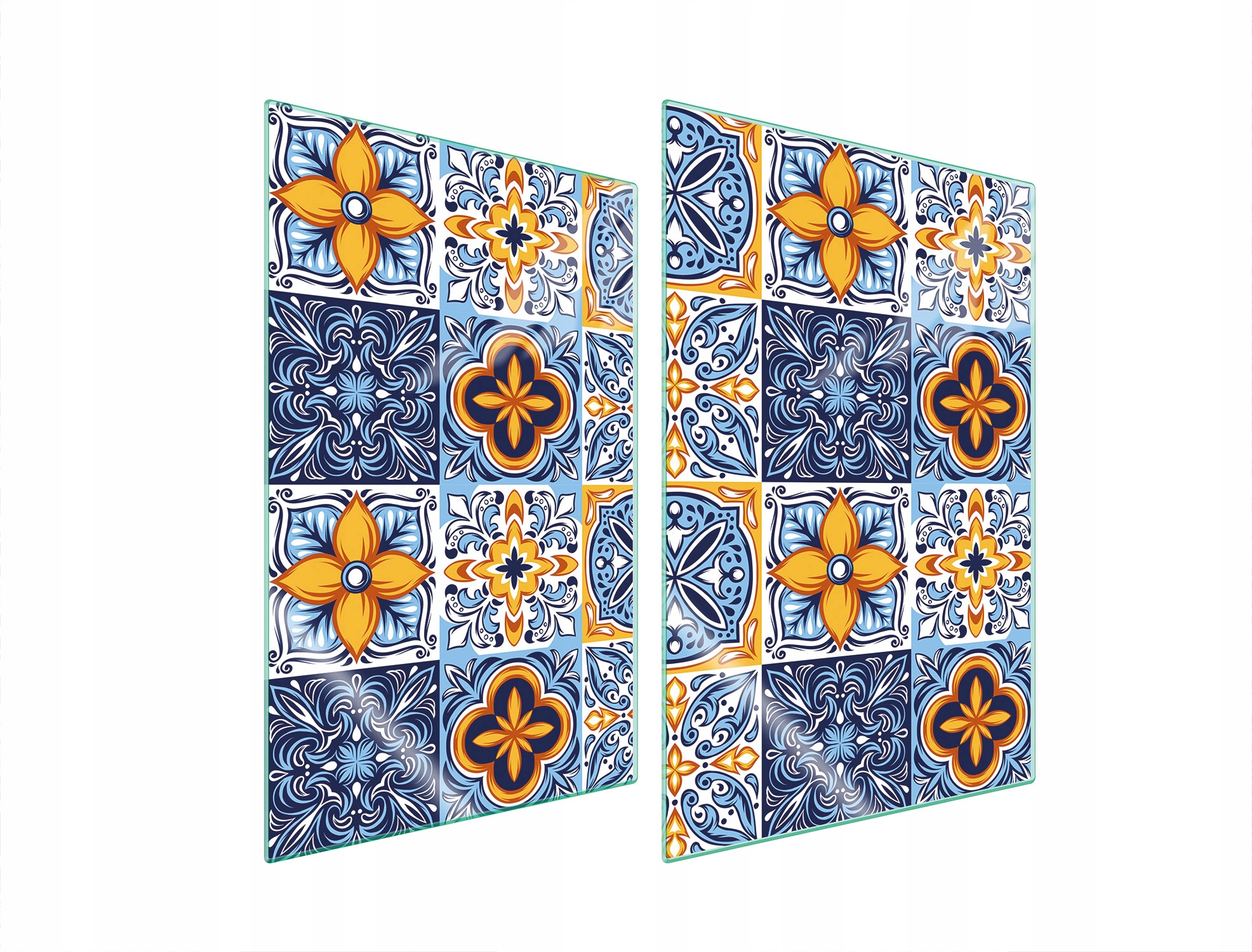 Skleněná Ochranná Deska Do Kuchyně 2x35x52 Mozaika Tvrzené Sklo