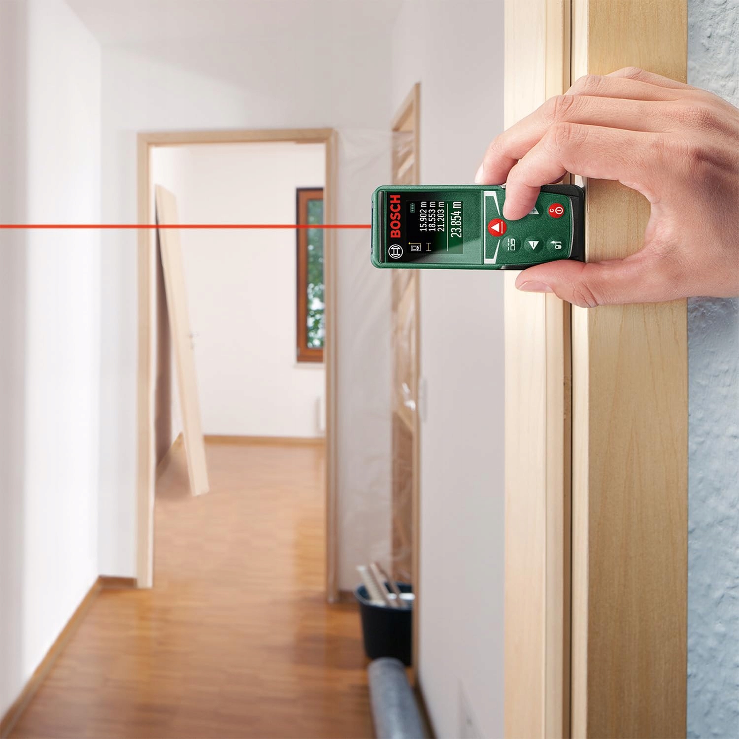 BOSCH Dalmierz Laserowy UniversalDistance 50 Zasięg Do 50m Funkcje Pomiaru — miniatura 6