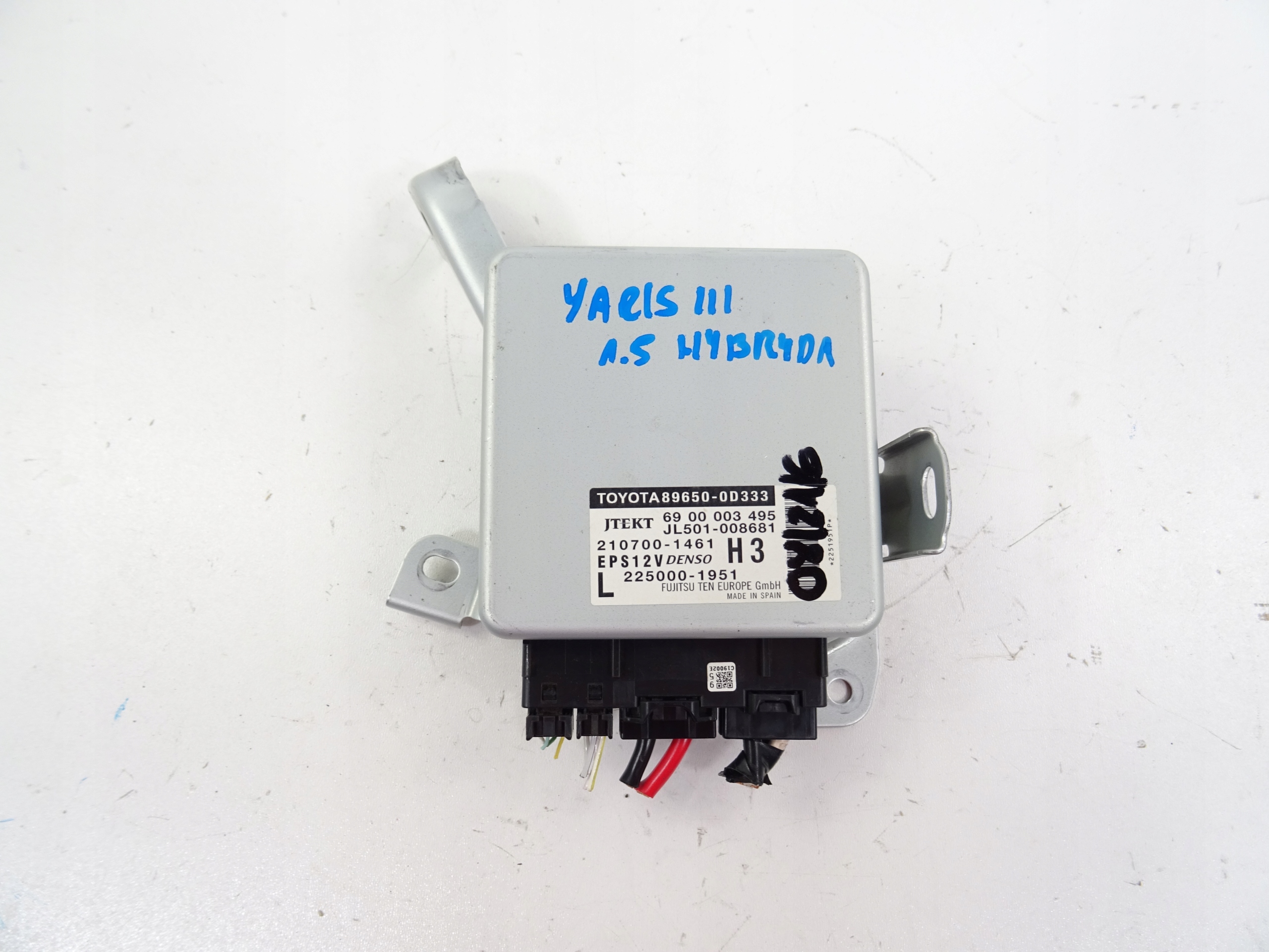 YARIS III LIFT 1.5 МОДУЛЬ ПОДДЕРЖКИ 89650-0D333