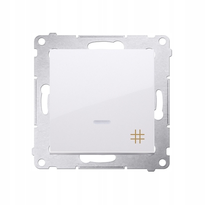 

Simon 54 Łącznik krzyżowy z Led biały DW7L.01/11