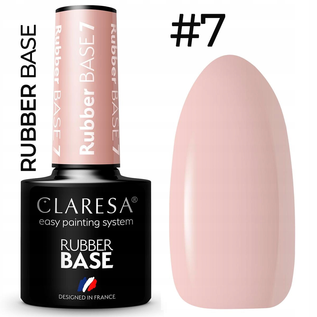 

Claresa lakier hybrydowy Baza Rubber 7 base baza k
