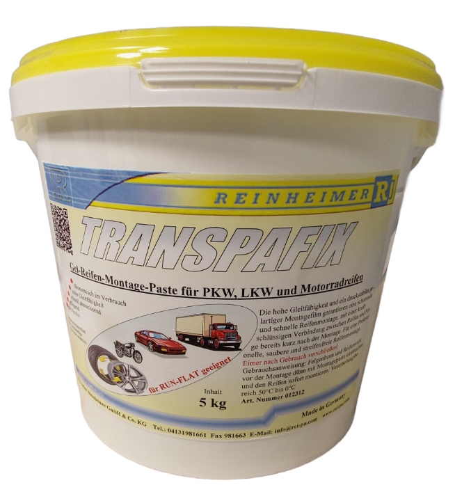 Gel montážní pasta na pneumatiky Transpafix 5 kg