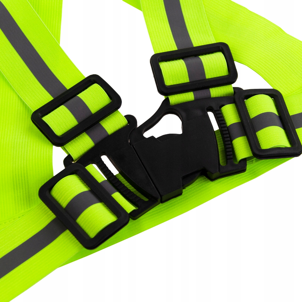 SZELKI ODBLASKOWE REGULOWANE KAMIZELKA ODBLASKOWA BHP MOTOR ROWER Bieganie Marka Martom