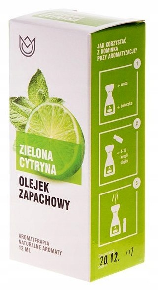 

Olejek zapachowy 12ml Zielona Cytryna Sauna Kąpiel