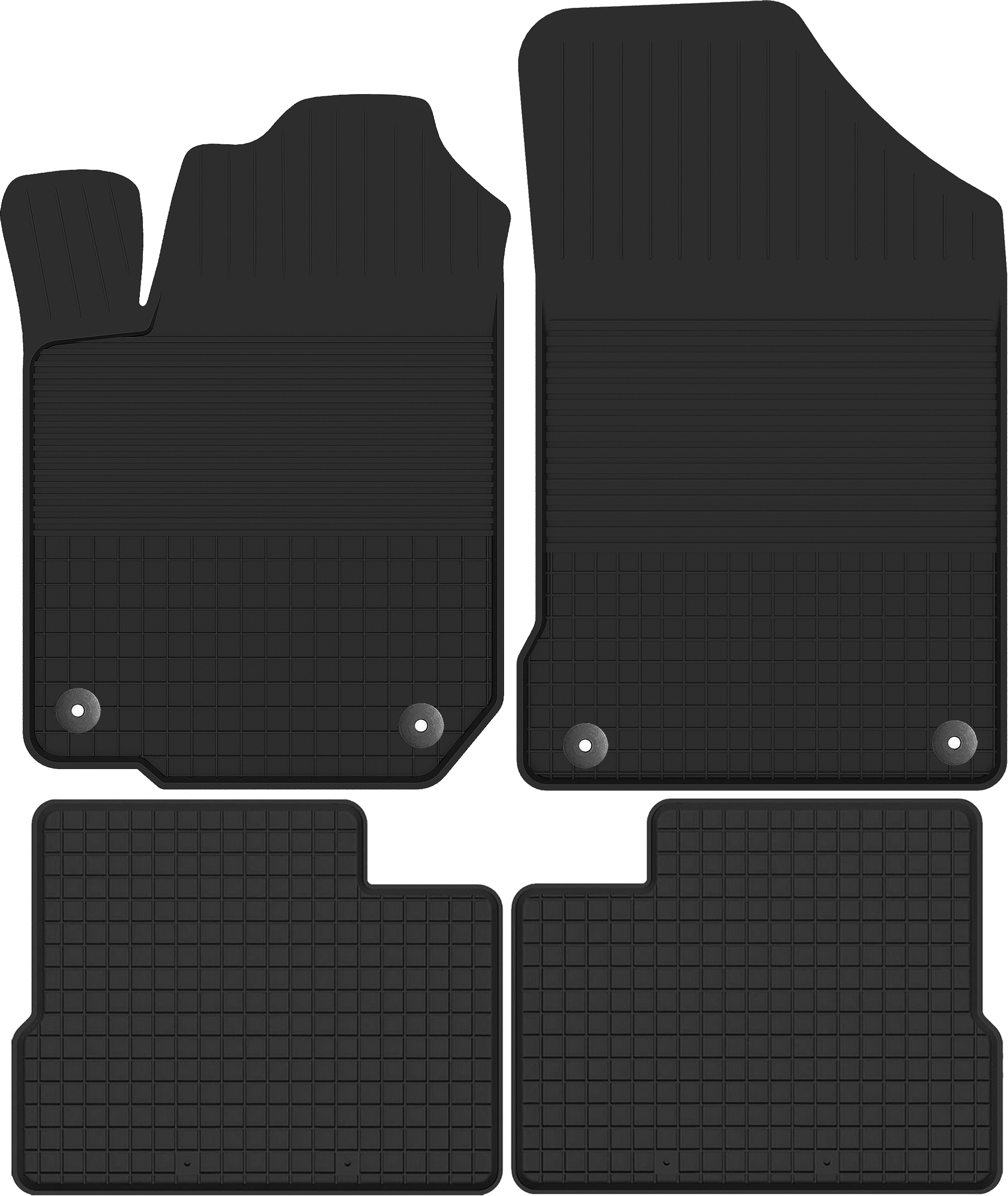 NISSAN MICRA K12 Dywaniki gumowe STOPERY