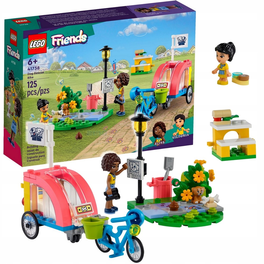

Lego Friends 41738 Rower Do Ratowania Piesek