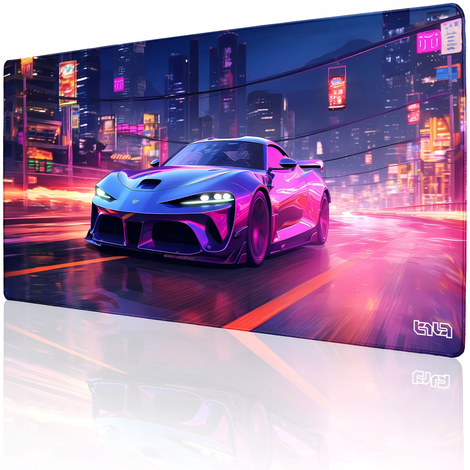 Podkładka Pod Mysz Myszkę Neonowa Szybkość 100x50 Tilt Wytrzymała