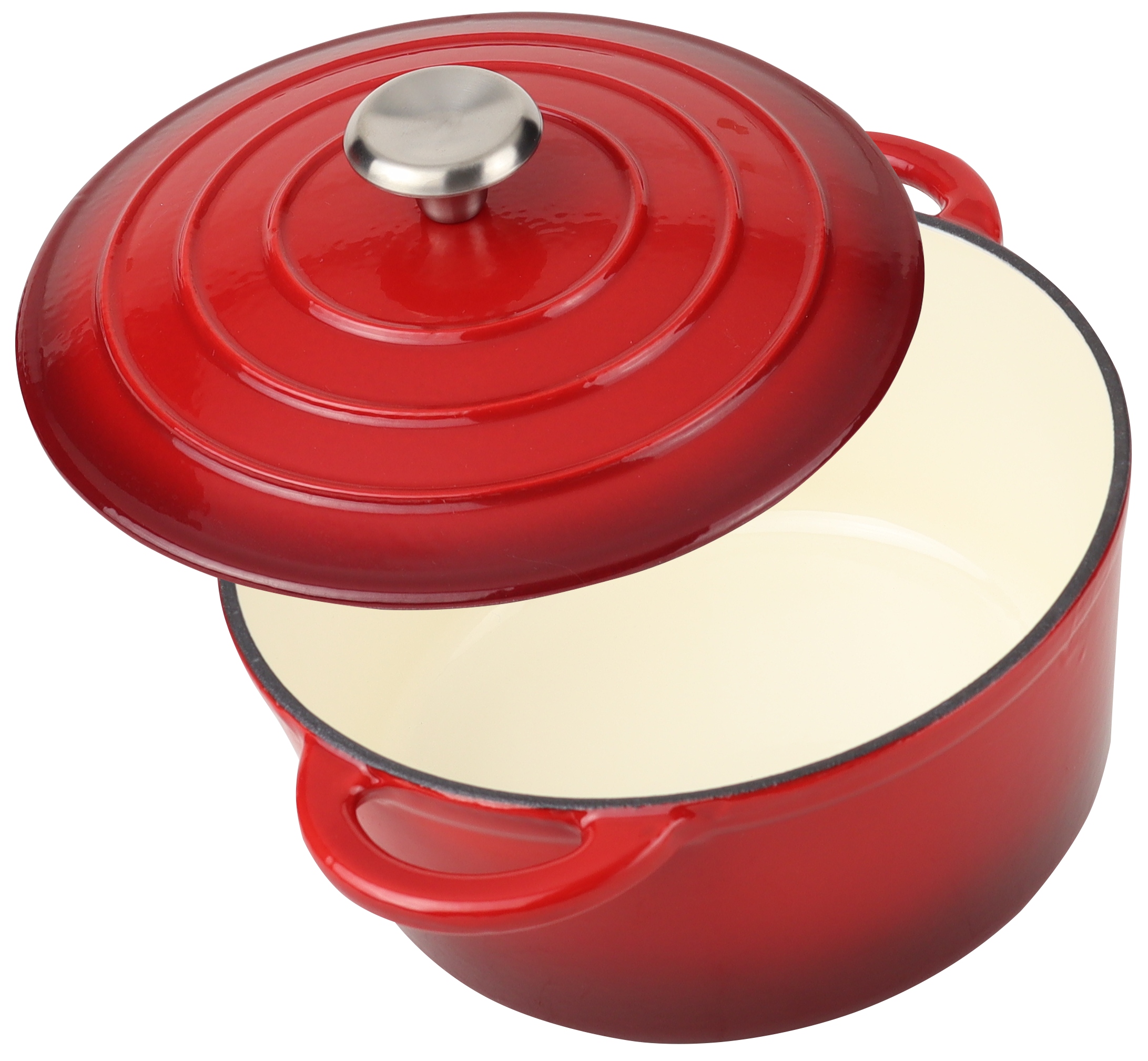

Garnek Żeliwny Emaliowany 22 cm 2,5L Indukcja Gaz